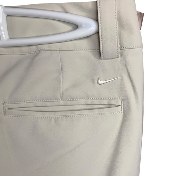 Nike Golf Dry Fit Ladies Size 4 Beige Golf Pants Mid Rise - Picture 5 of 11